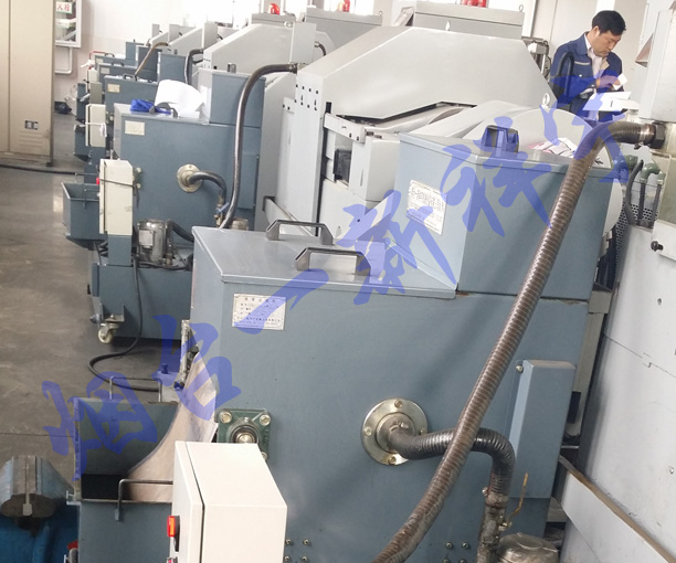 某鋼球公司鼓型紙帶過(guò)濾機(jī)現(xiàn)場(chǎng)